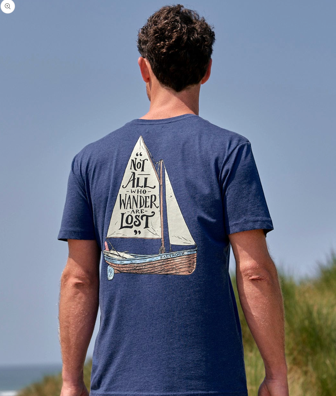 SALTROCK Lost Ships - Mens Short Sleeve T-Shirt - Navy