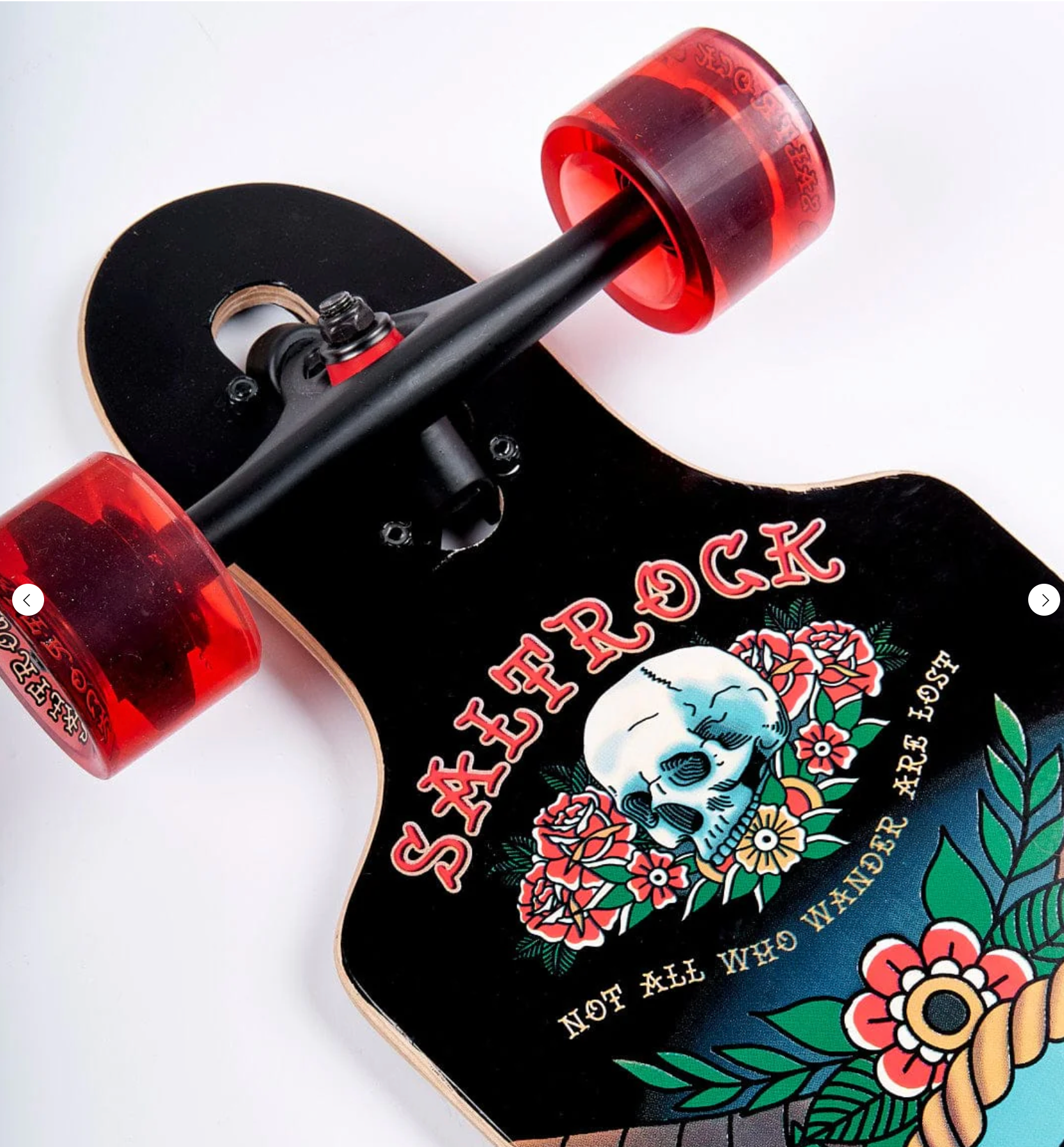 SALTROCK Ink Island - Longboard - Black