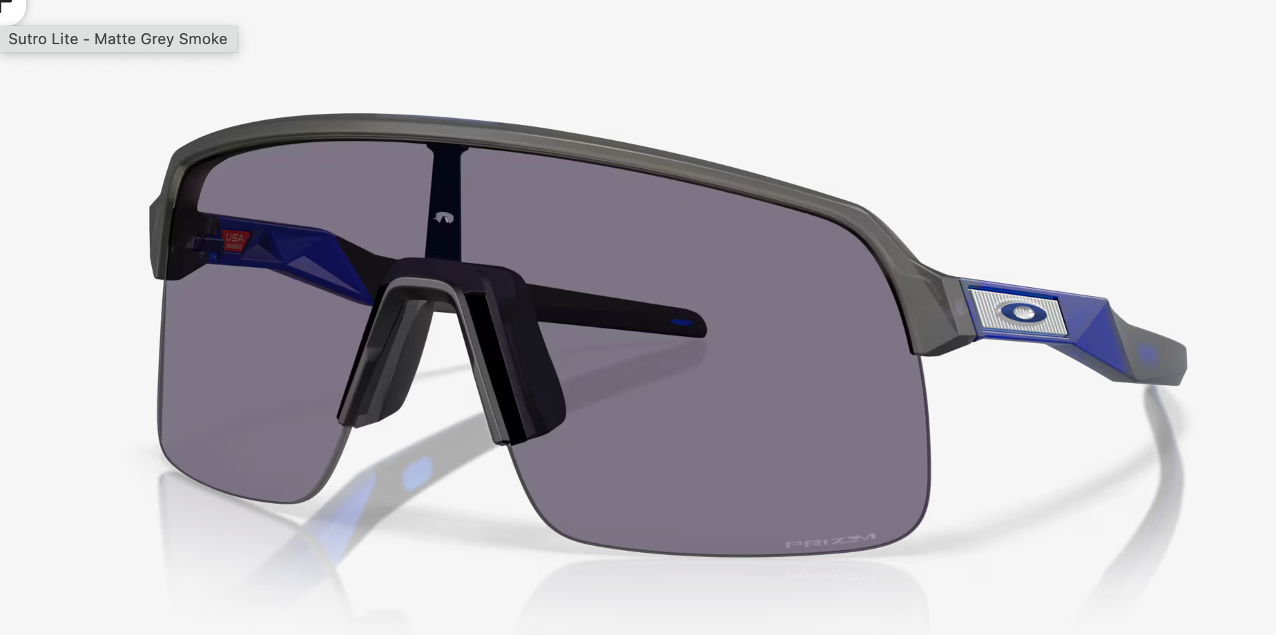 Oakley Sutro Lite – Fathom Collection – Matte Grey Smoke – Prizm Grey Sunglasses