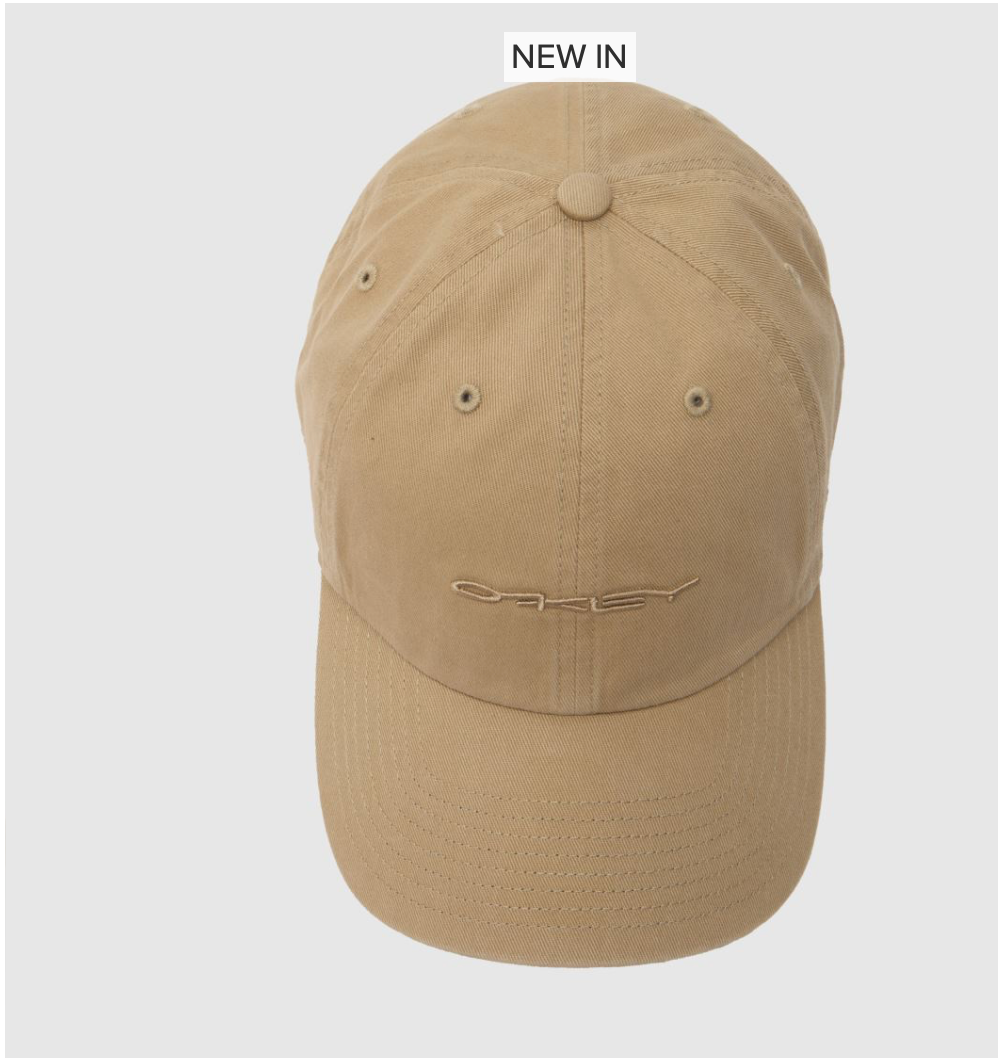OAKLEY 47 SOHO DAD HAT- PEBBLE -