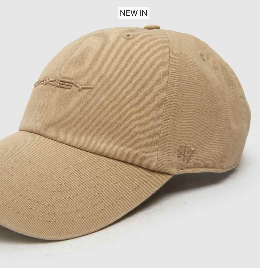 OAKLEY 47 SOHO DAD HAT- PEBBLE -