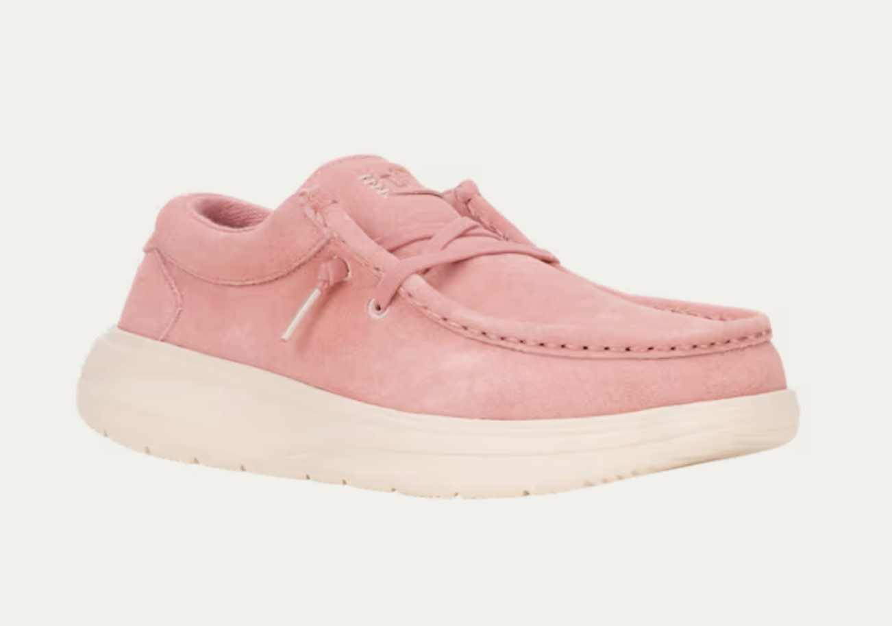 HEY DUDE Wendy COMF Suede - Rose - Shoes