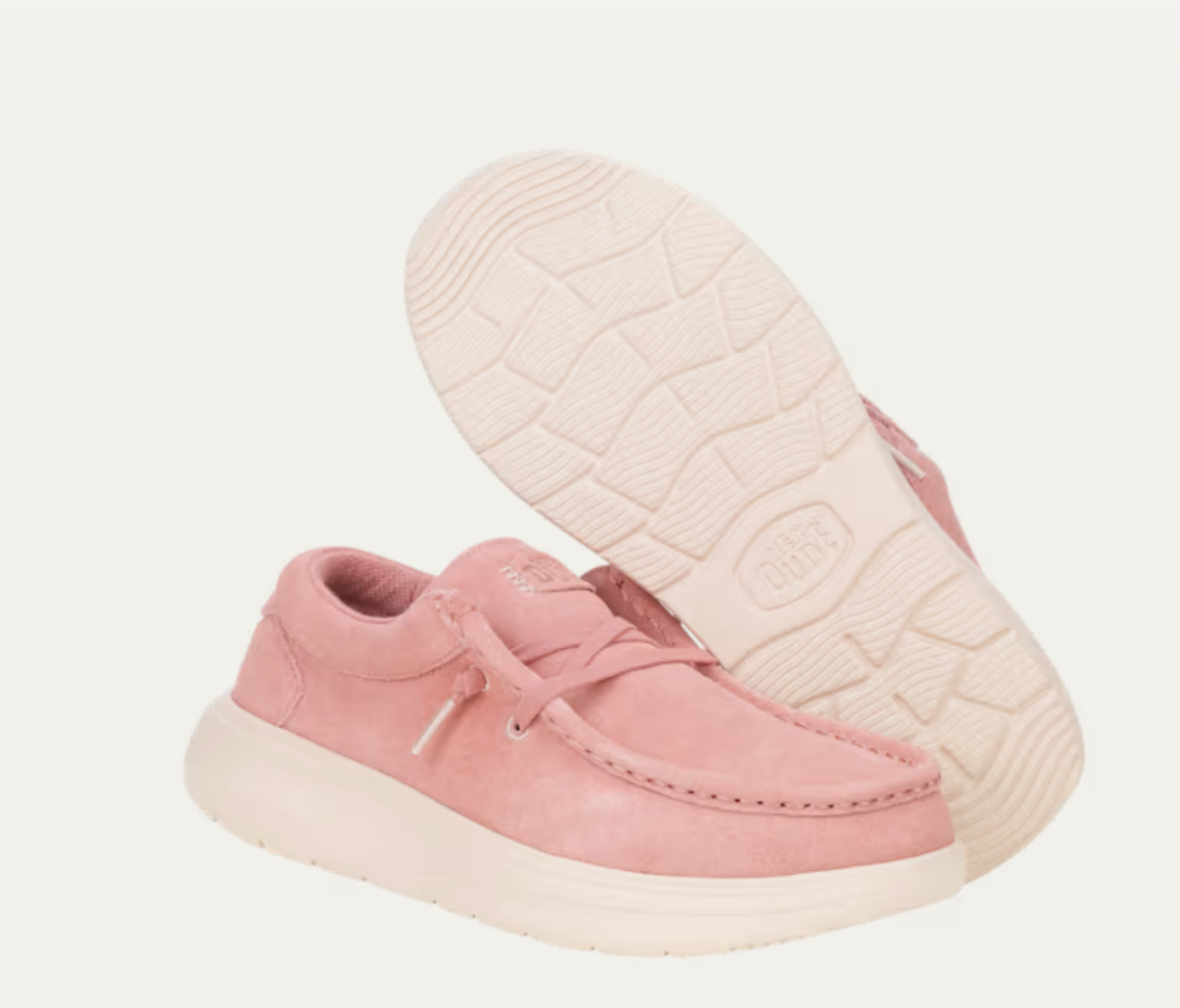 HEY DUDE Wendy COMF Suede - Rose - Shoes