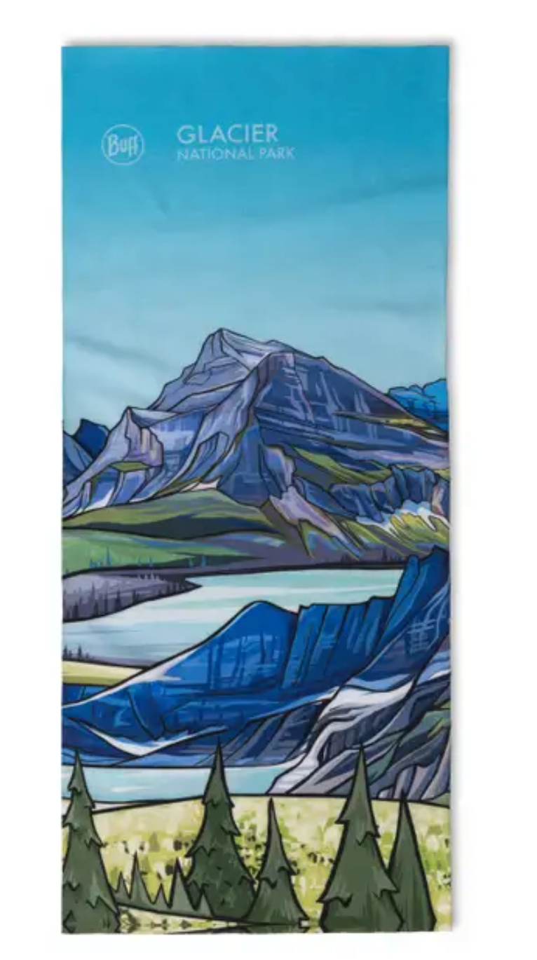 BUFF CoolNet UV® Neckwear Glacier National Park
