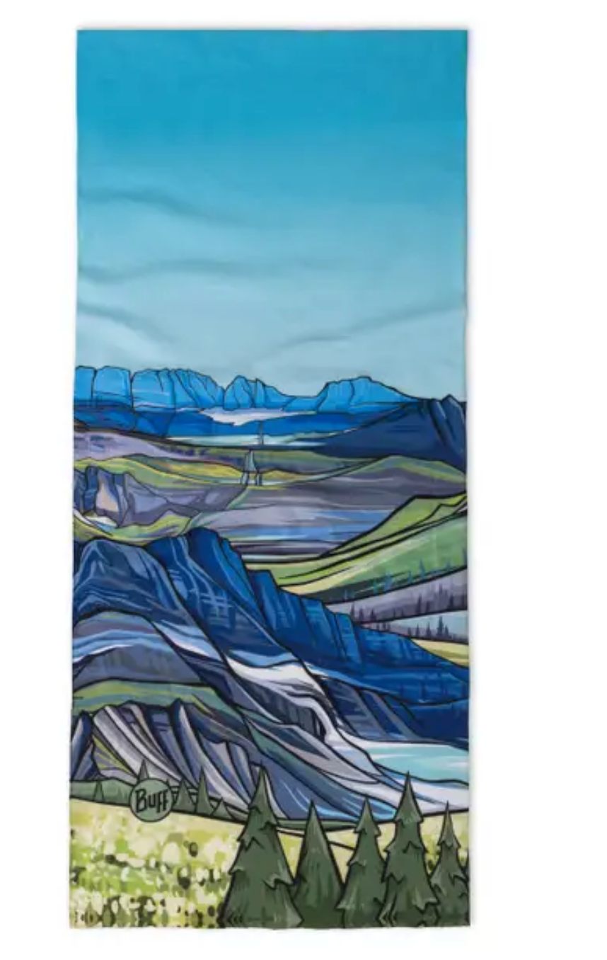 BUFF CoolNet UV® Neckwear Glacier National Park