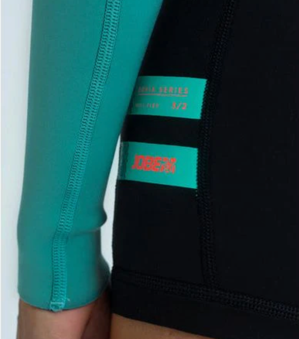 Jobe LADIES Sofia Shorty Sleeved Teal ====SALE ===