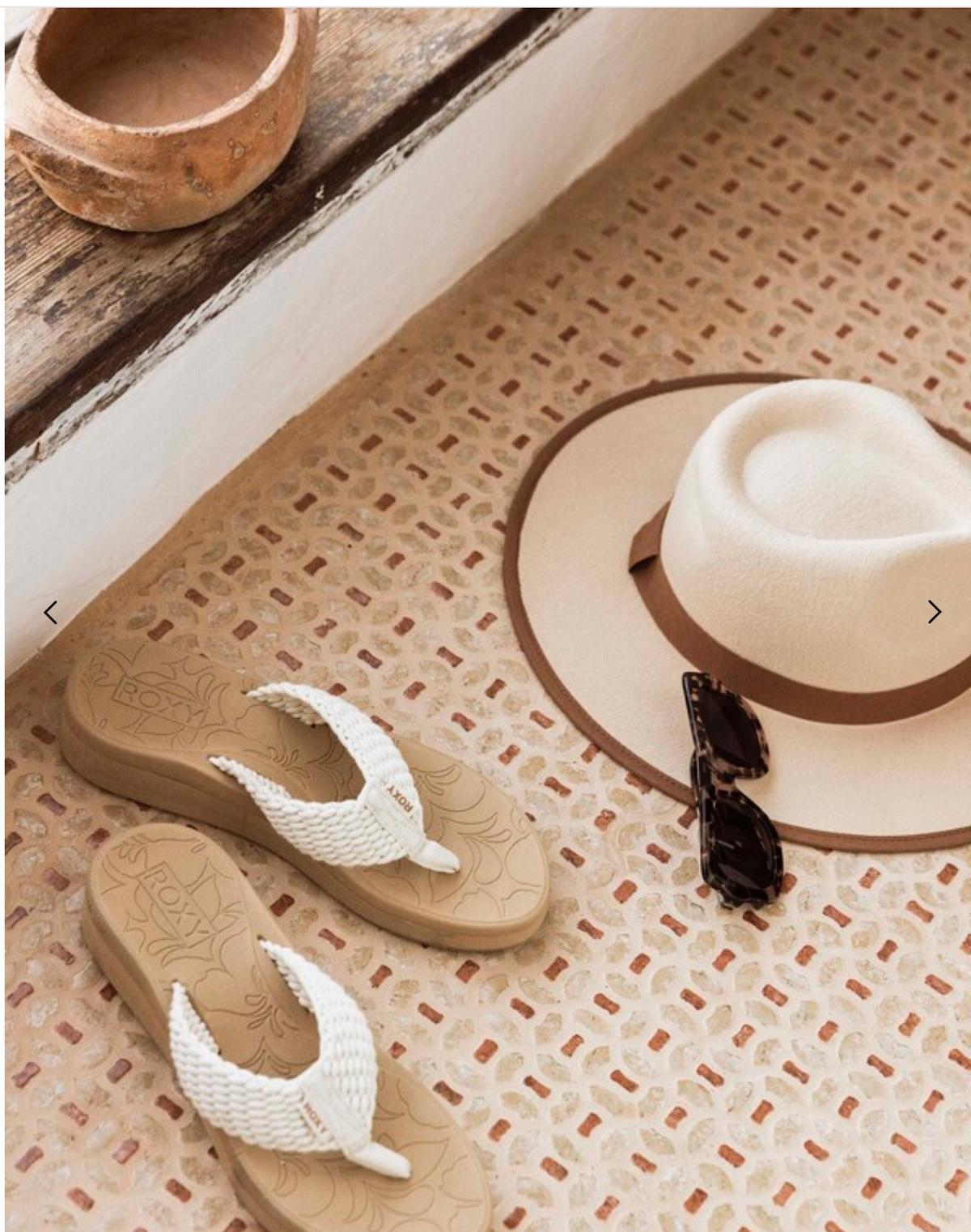 ROXY Caillay - Sandals for Women - white - ==SALE ==