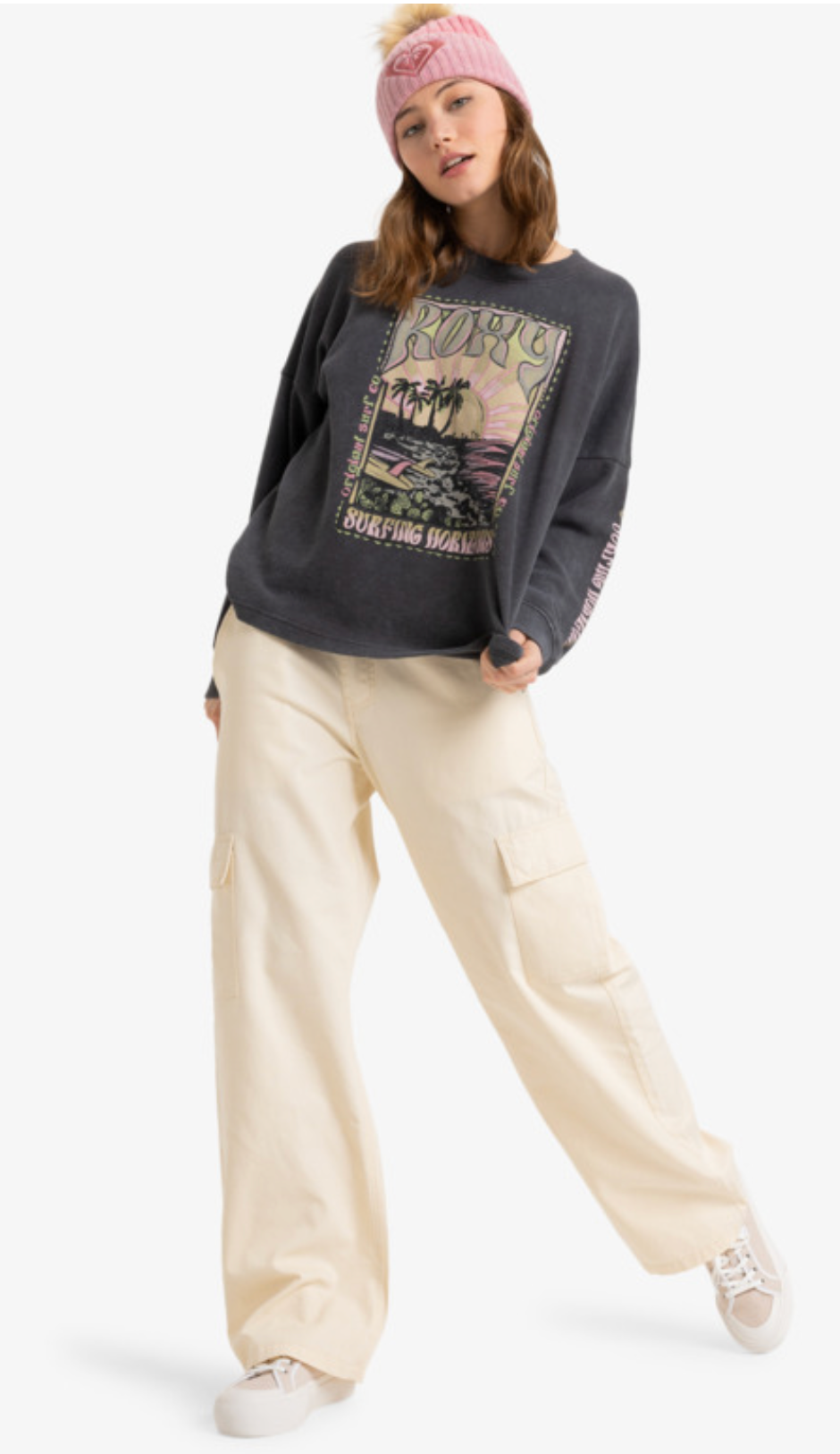 ROXY Eastside Midweight - Long Sleeves T-Shirt for Women