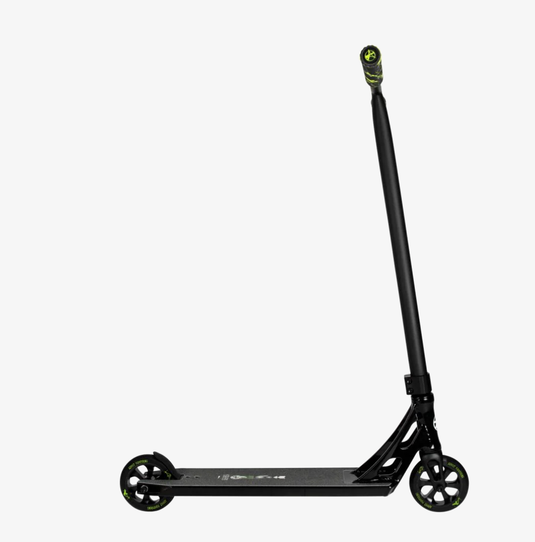 Addict burner complete stunt scooter - black / raw