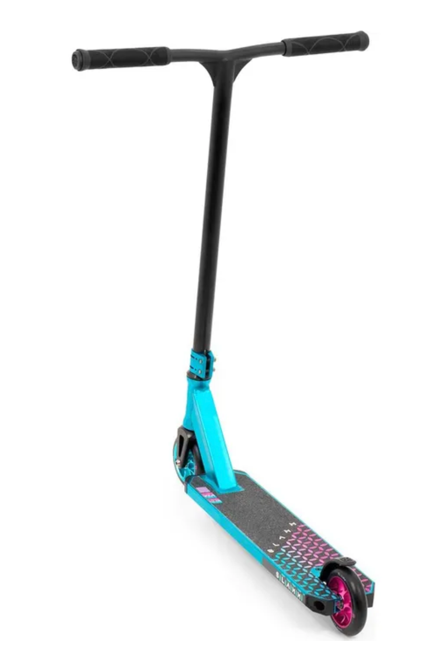 Slamm Assault Stunt Scooter - Blue