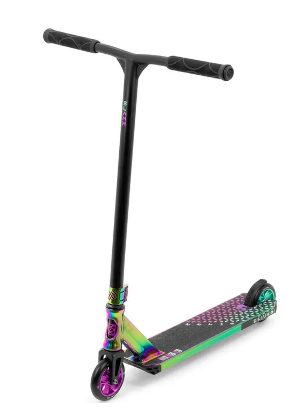 Slamm Assault Stunt Scooter - Neochrome