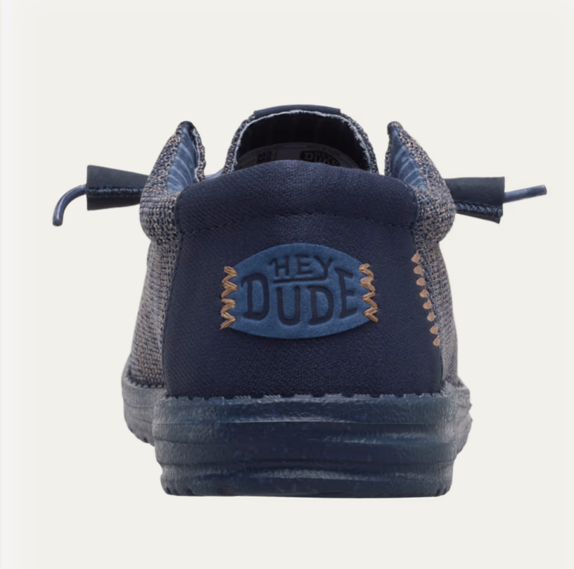 Hey Dude Wally Stretch Sox- navy blazer -