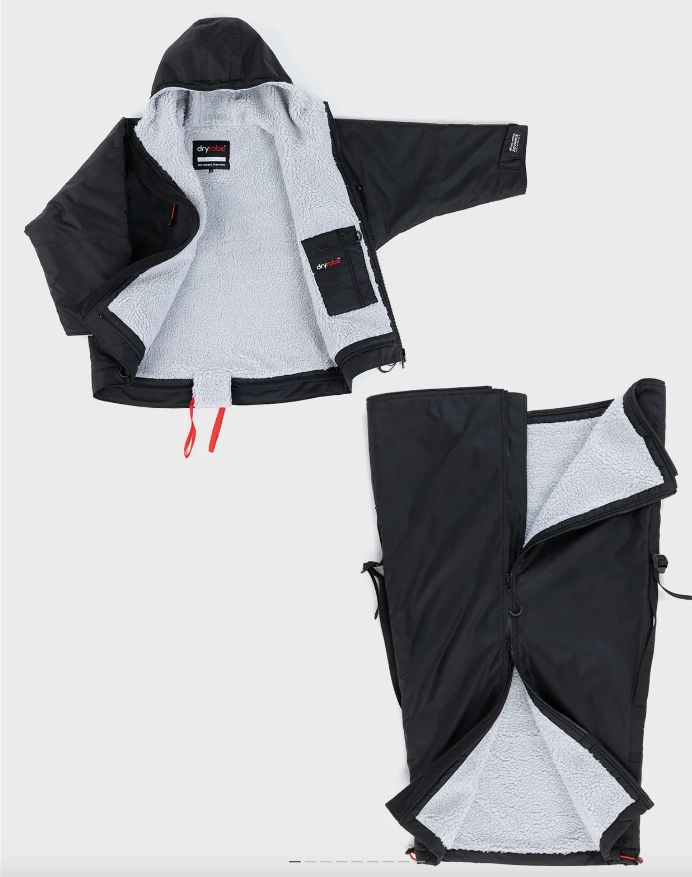 Black Grey Dryrobe® Adapt (wheelchair)