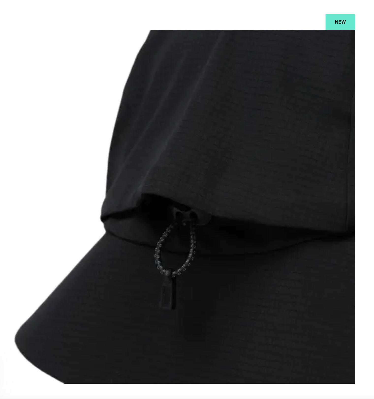 BUFF Rain Bucket Hat Solid Black