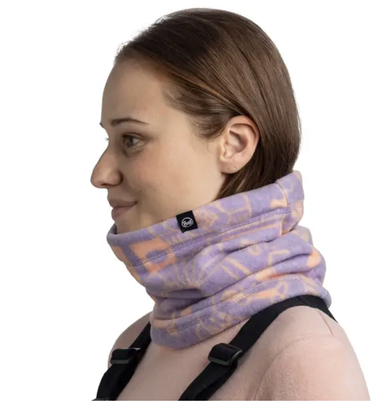 BUFF Polar Prints Neck Warmer Leta Grape Ice