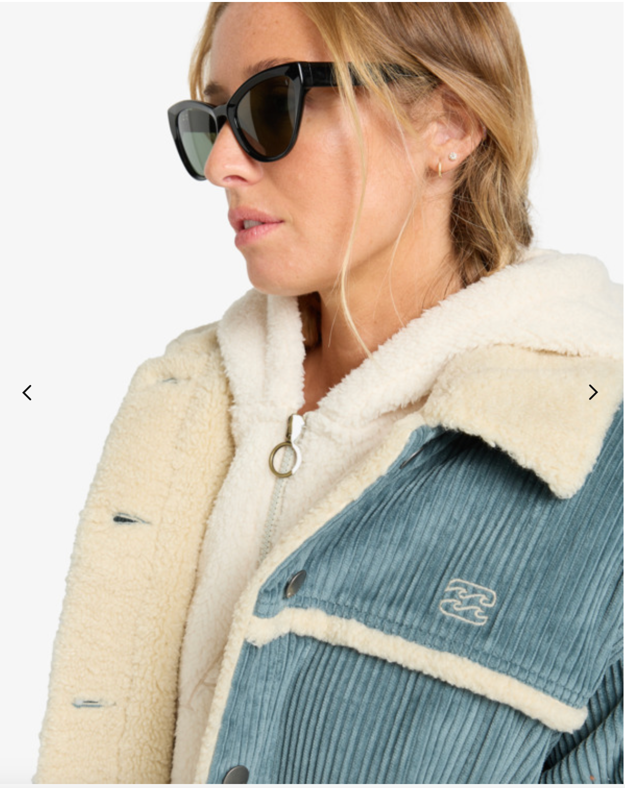 Billabong Cord In Love - Trucker Jacket for Women