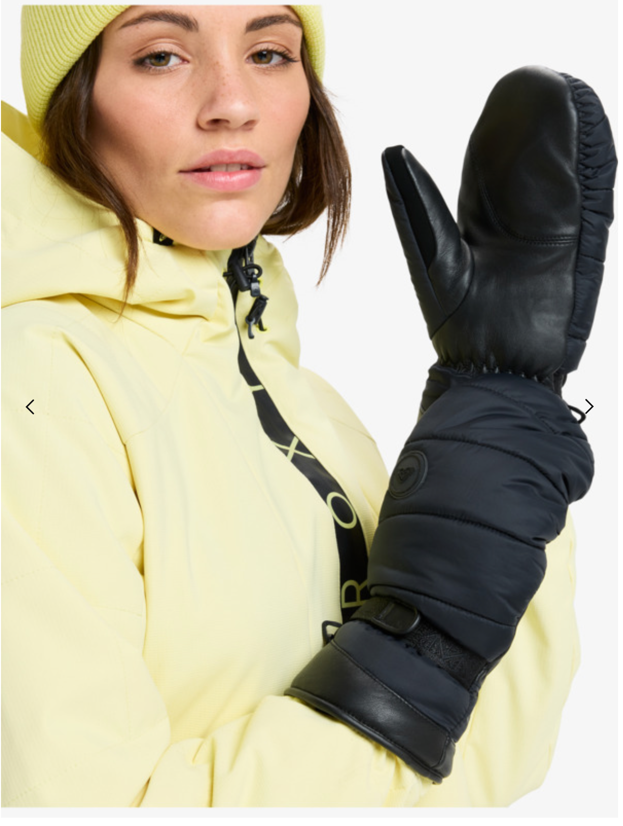ROXY Cantay Puffy - Technical Snow Mittens for Women