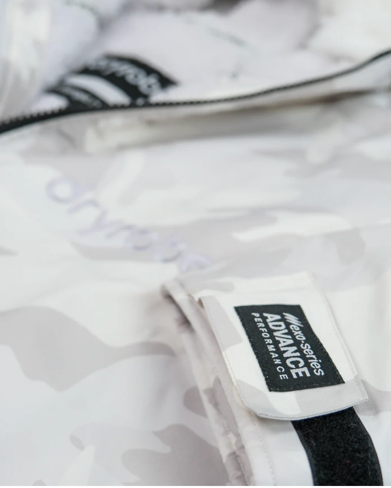 Alpine White Camo Advance Changing Robe