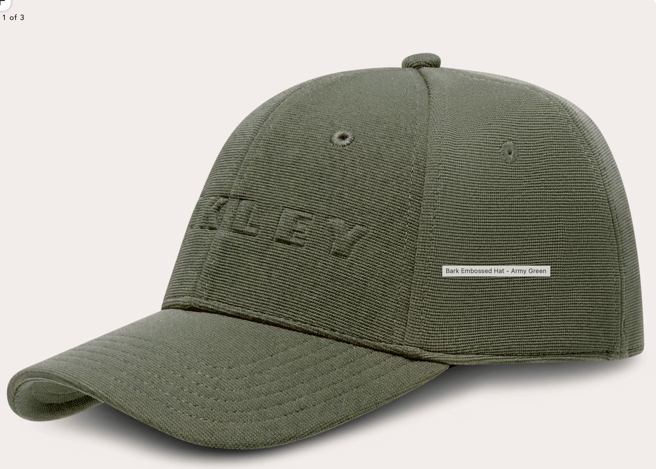 OAKLEY Bark Embossed Hat