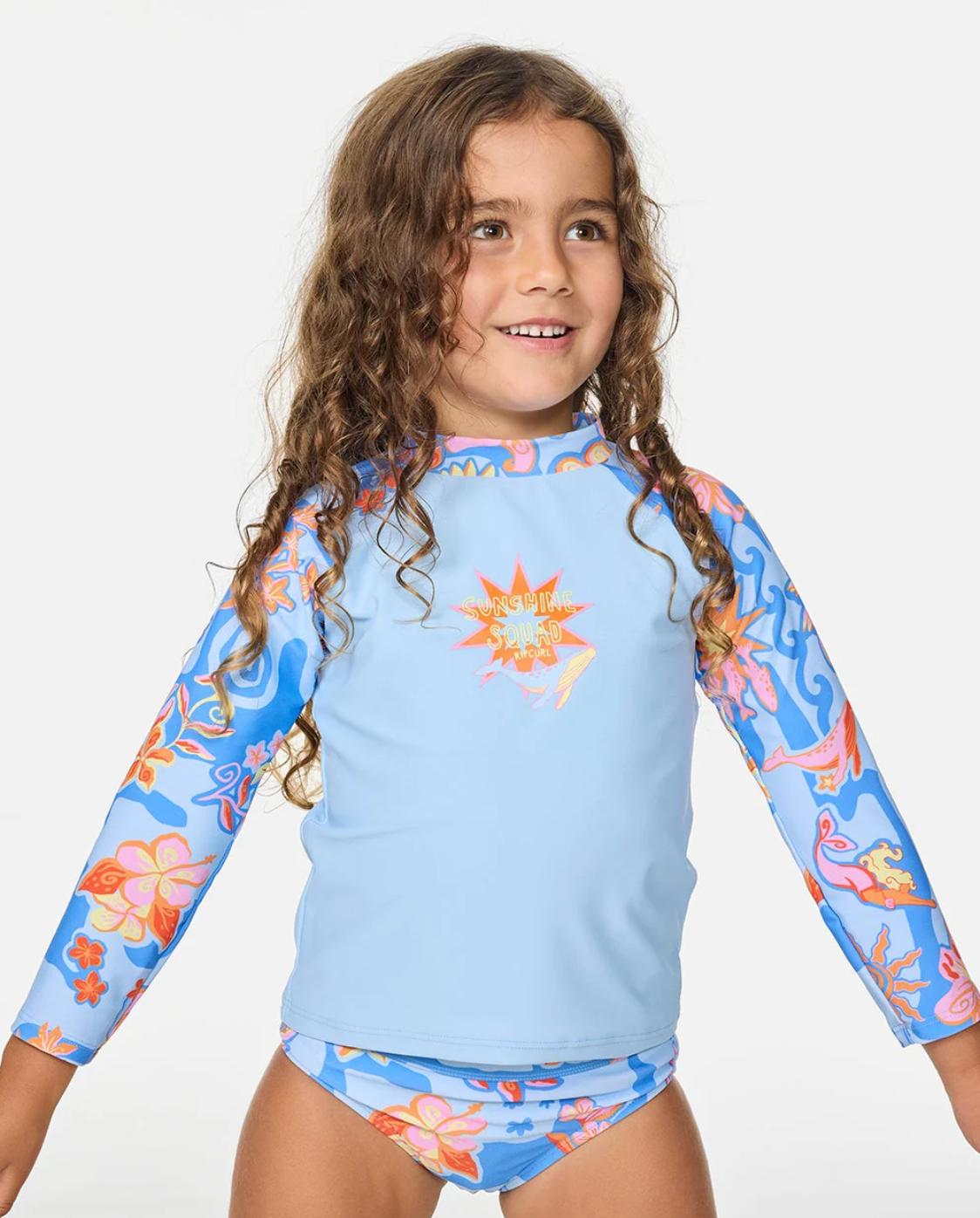 Rip Curl girls surf magic rash set