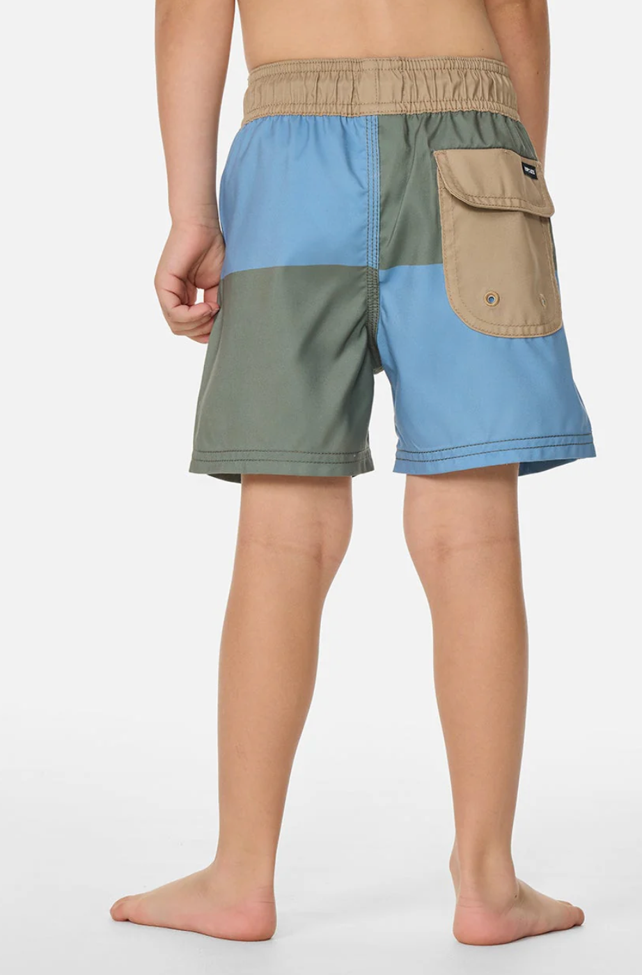 Rip Curl boys block volley short