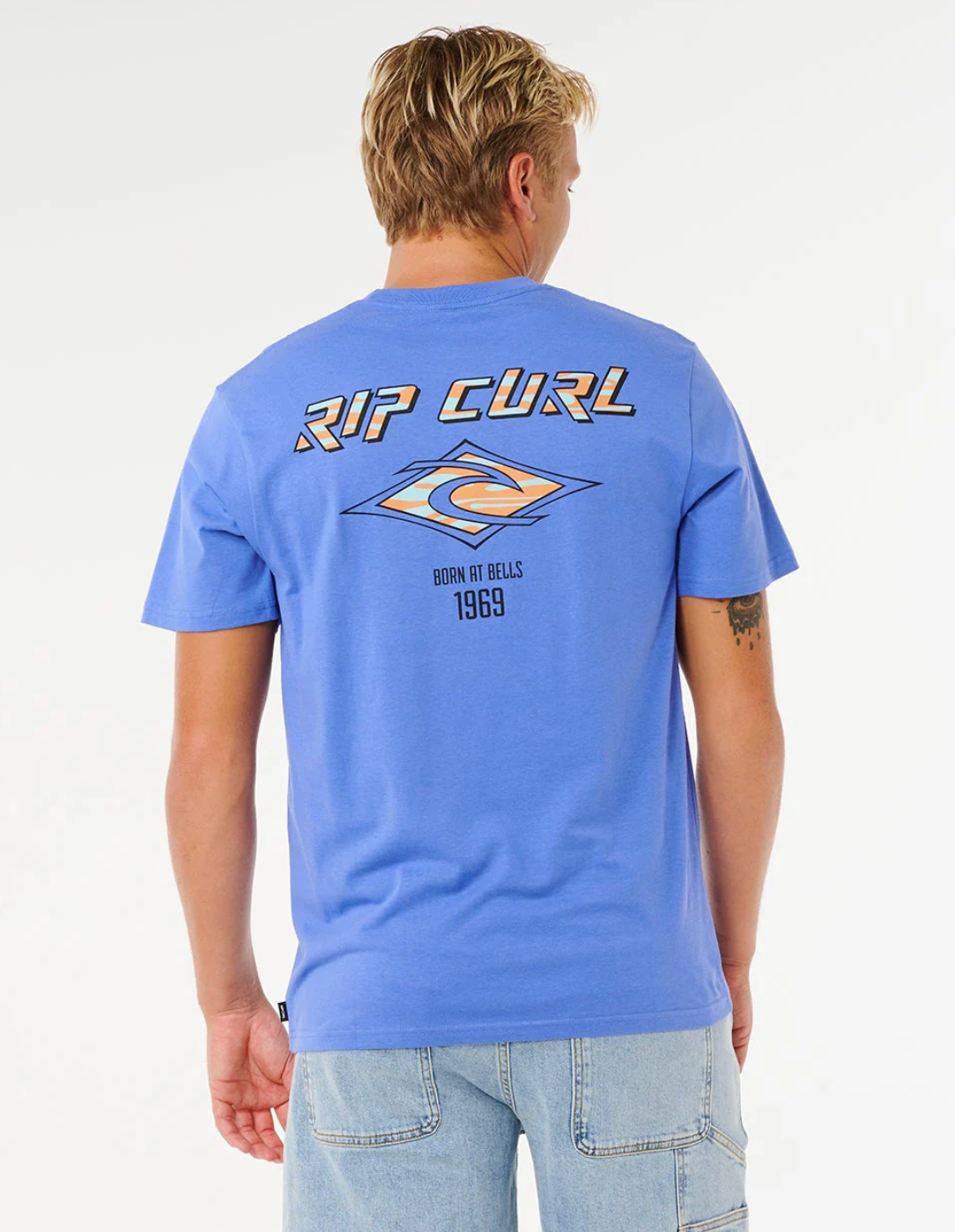 Rip Curl fade out icon t-shirt