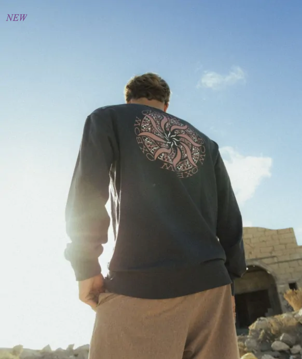 Oxbow symbol crew jumper