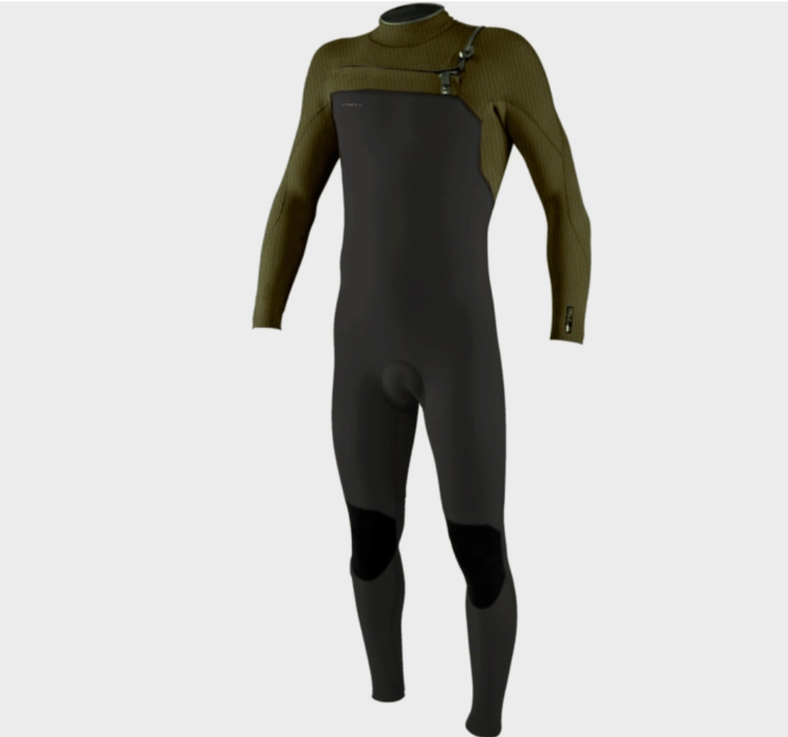 O'Neill Mens Hyperfreak 3/2mm Chest Zip Wetsuit 5343