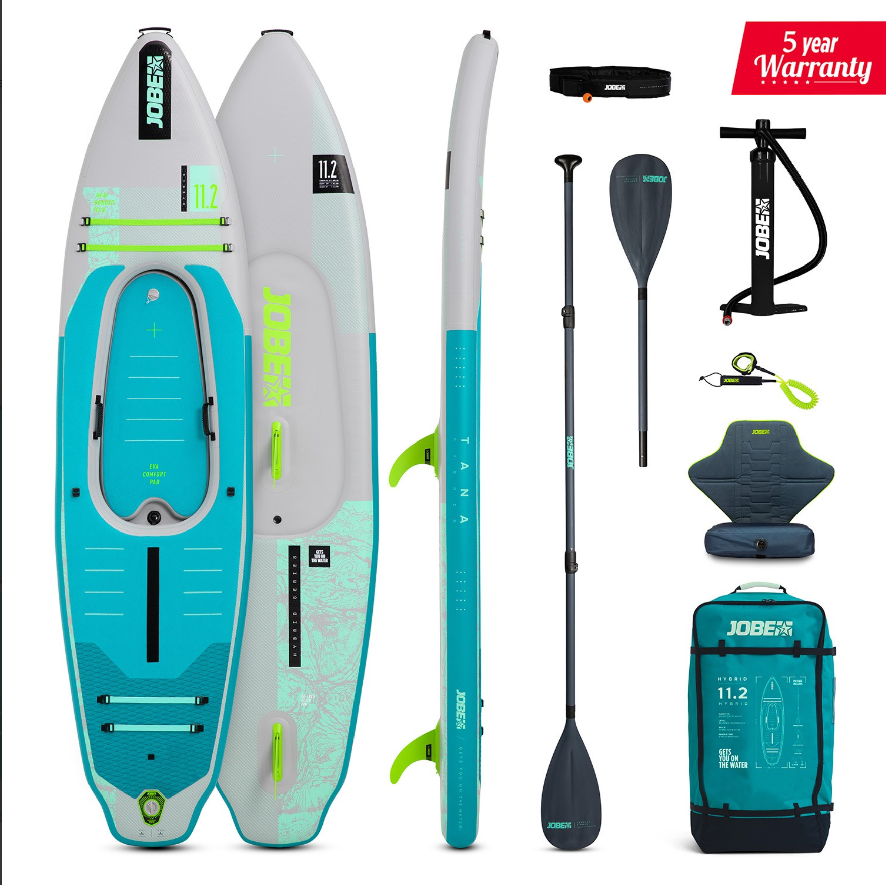 Aero Tana Hybrid SUP Premium Board 11.2 Package