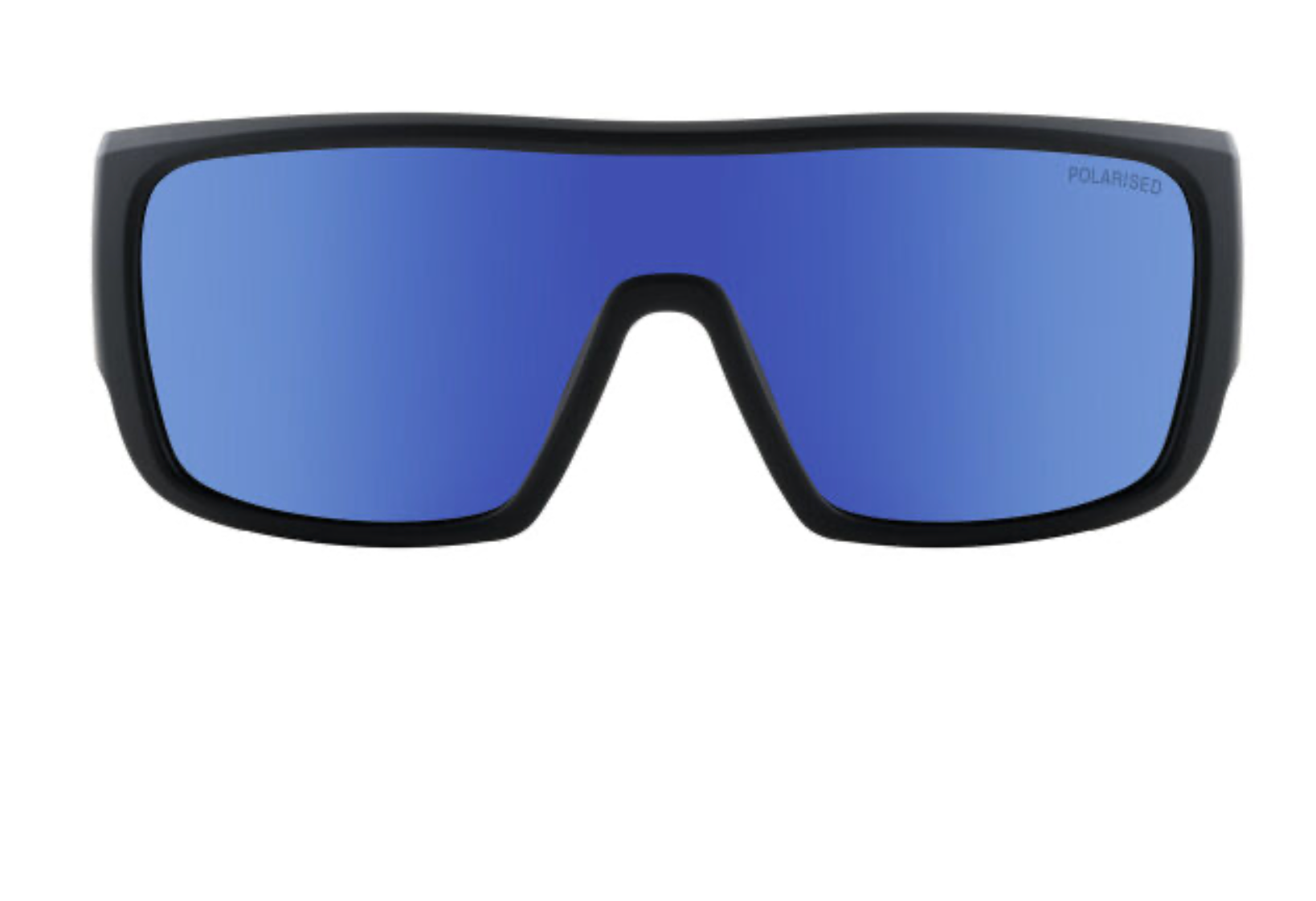Dirty Dog Grey/Blue Mirror Polarised / Satin Black - 53816 -