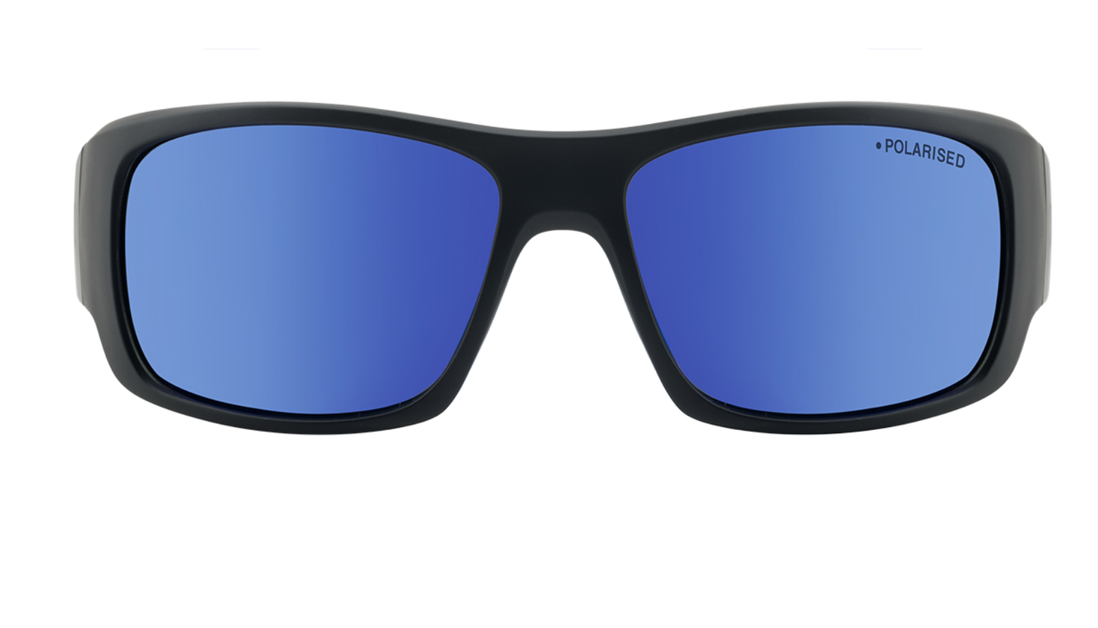 Dirty Dog GREY/BLUE MIRROR POLARISED SATIN BLACK -53723 -