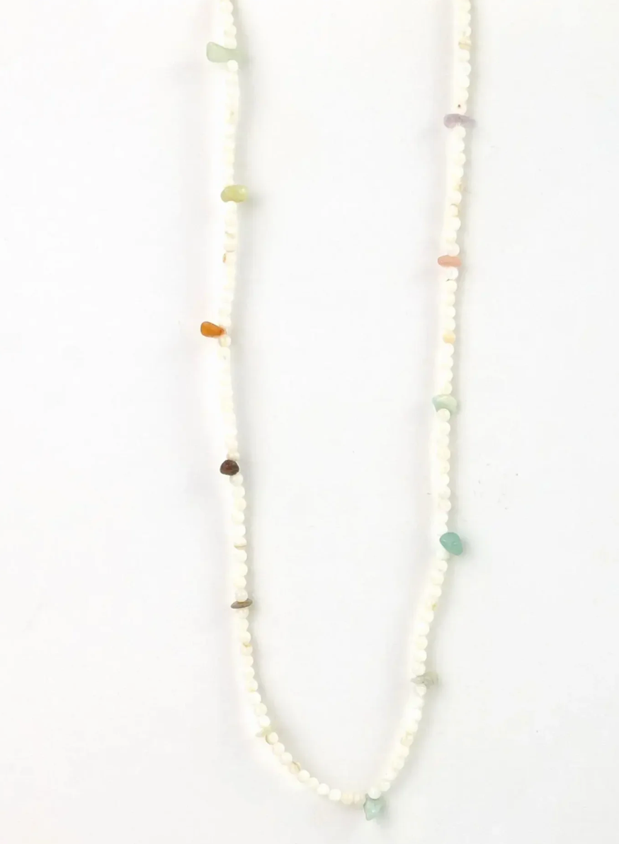 PINEAPPLE KA'ALA BEADED SURFER NECKLACE -PPN -001