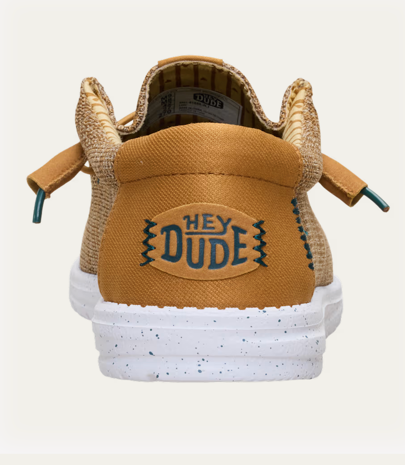 DUDE Wally Stretch Sox - Bone Brown / Multi