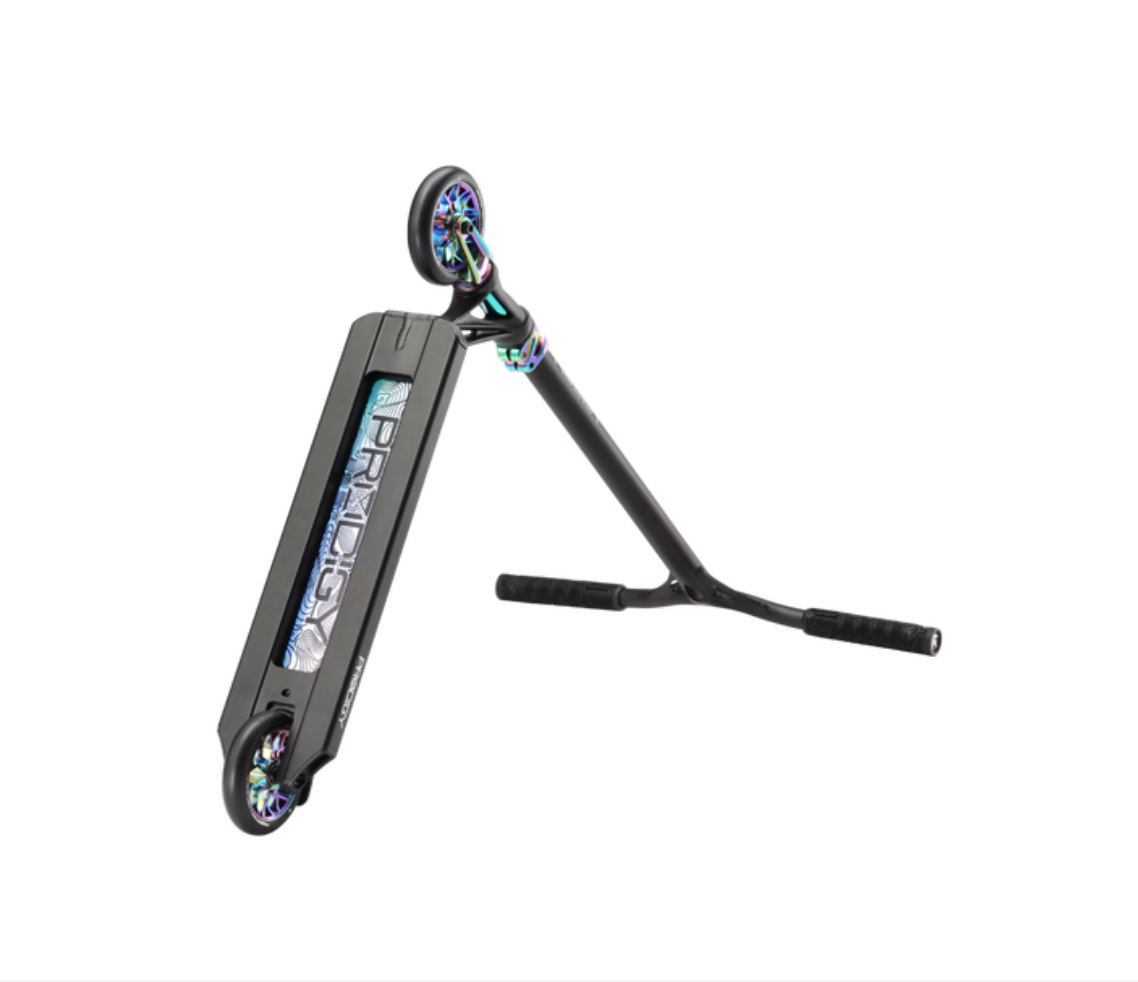 PRODIGY X ONE COMPLETE PRO SCOOTER - BLACK/OIL SLICK