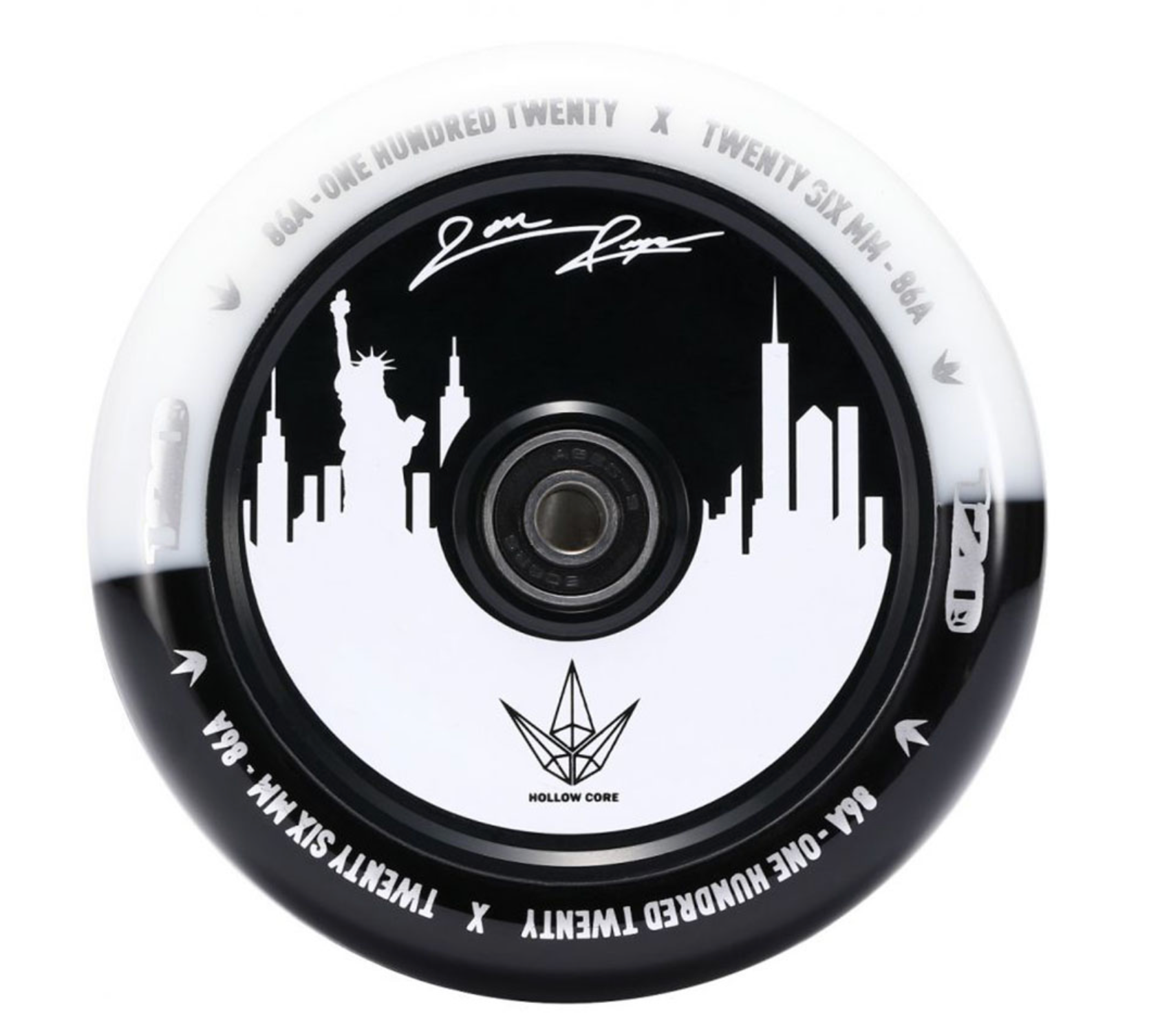 Envy Jon Reyes Signature Black / White 120mm (PAIR) - Scooter Wheels ...