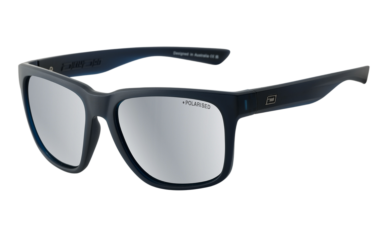 DIRTY DOG -GREY/SILVER MIRROR POLARISED / SATIN BLUE