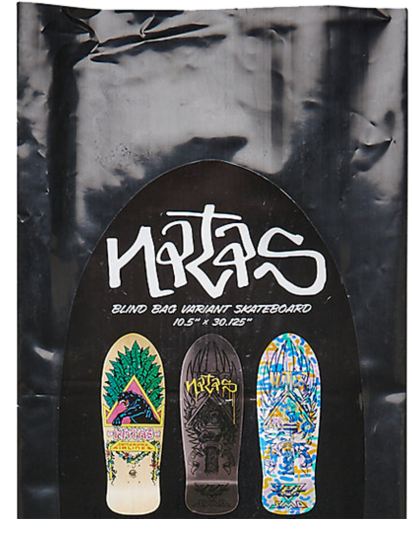 Santa Cruz SMA Natas Panther Reissue Skateboard Deck Blind Bag Silver Foil