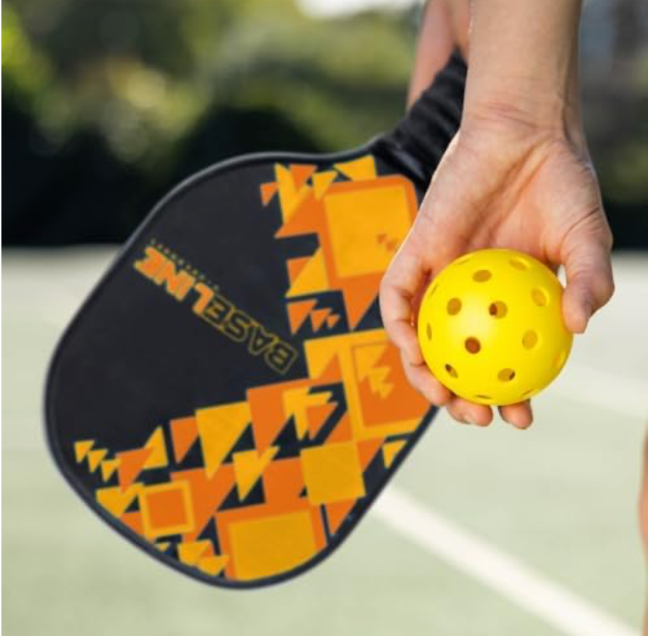 Baseline Orange Pickleball Set,