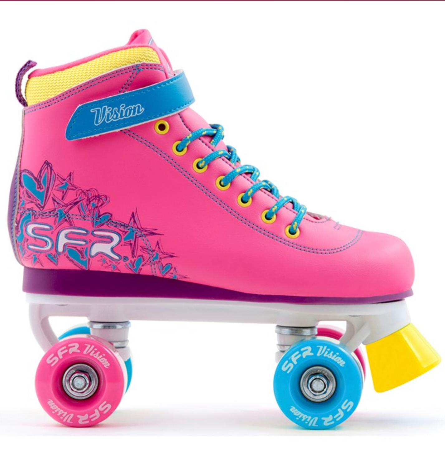 SFR VISION II QUAD SKATES -PINK -