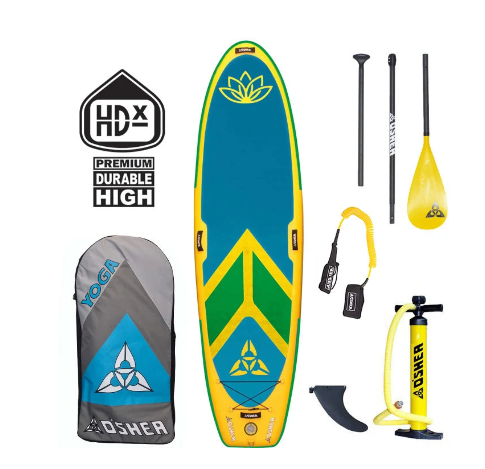 OSHEA YOGAFIT INFLATABLE SUP PACKAGE
