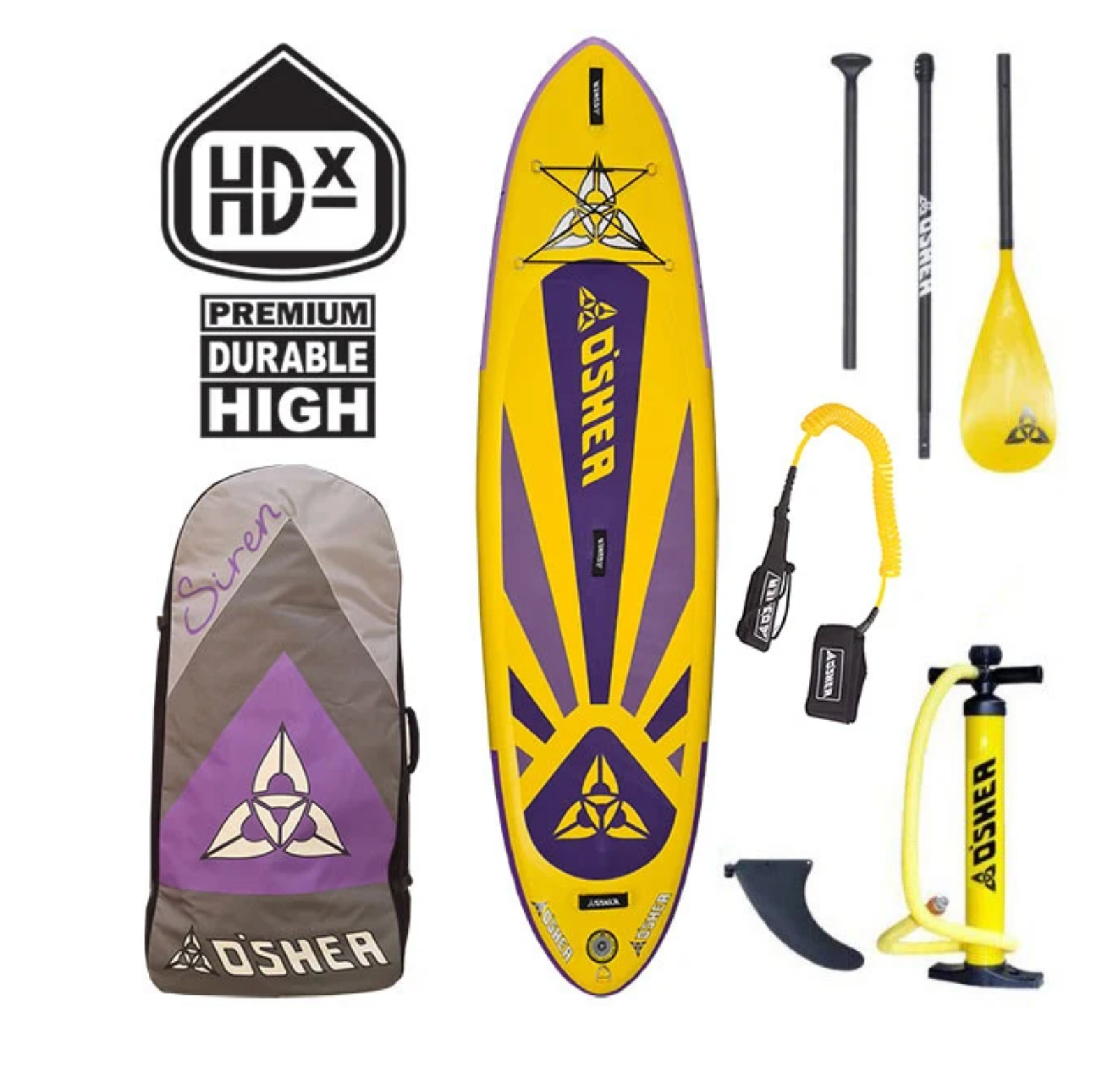 O'SHEA SIREN 11' HDx PADDLE BOARD PACKAGE
