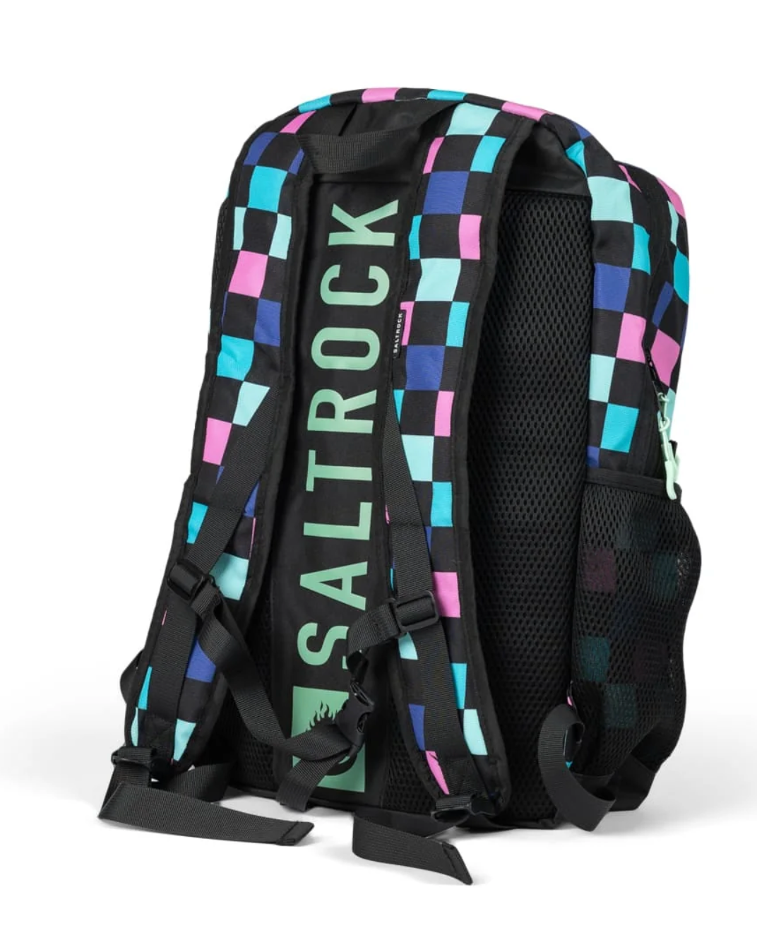 SALTROCK Skatecheck Backpack Rucksack In Black