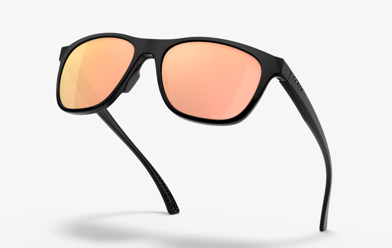 Oakley Leadline Polished Black - Prizm Rose Gold Polarised