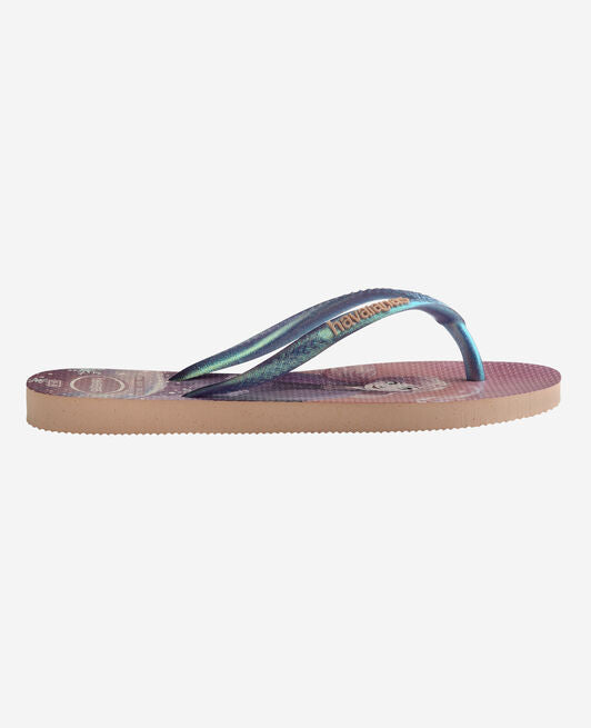 Havaianas Kids Slim Frozen Crystal Rose Flip-Flops-