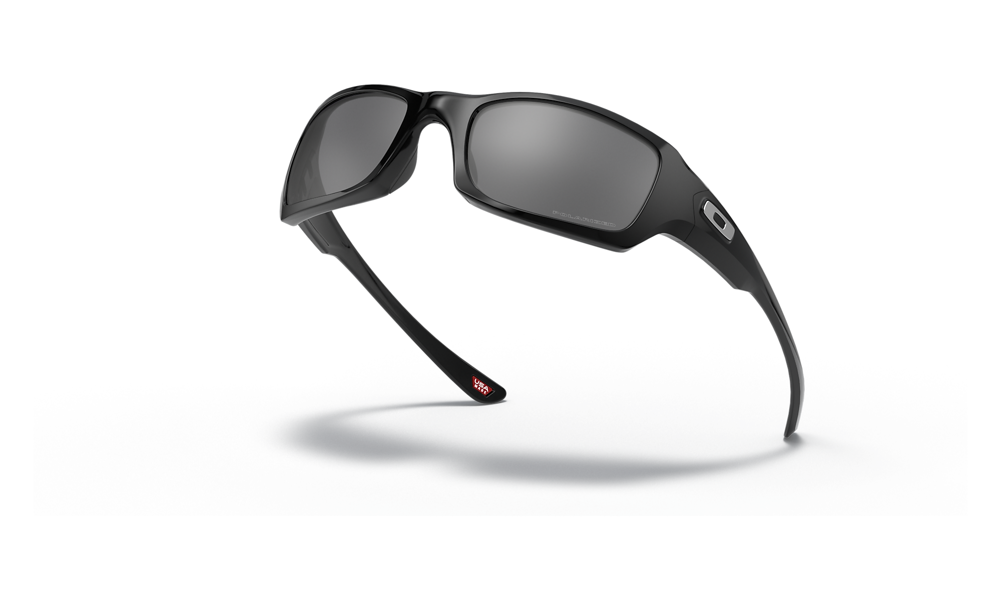 Oakley Fives Squared Polished Black With Black Iridium Polarised