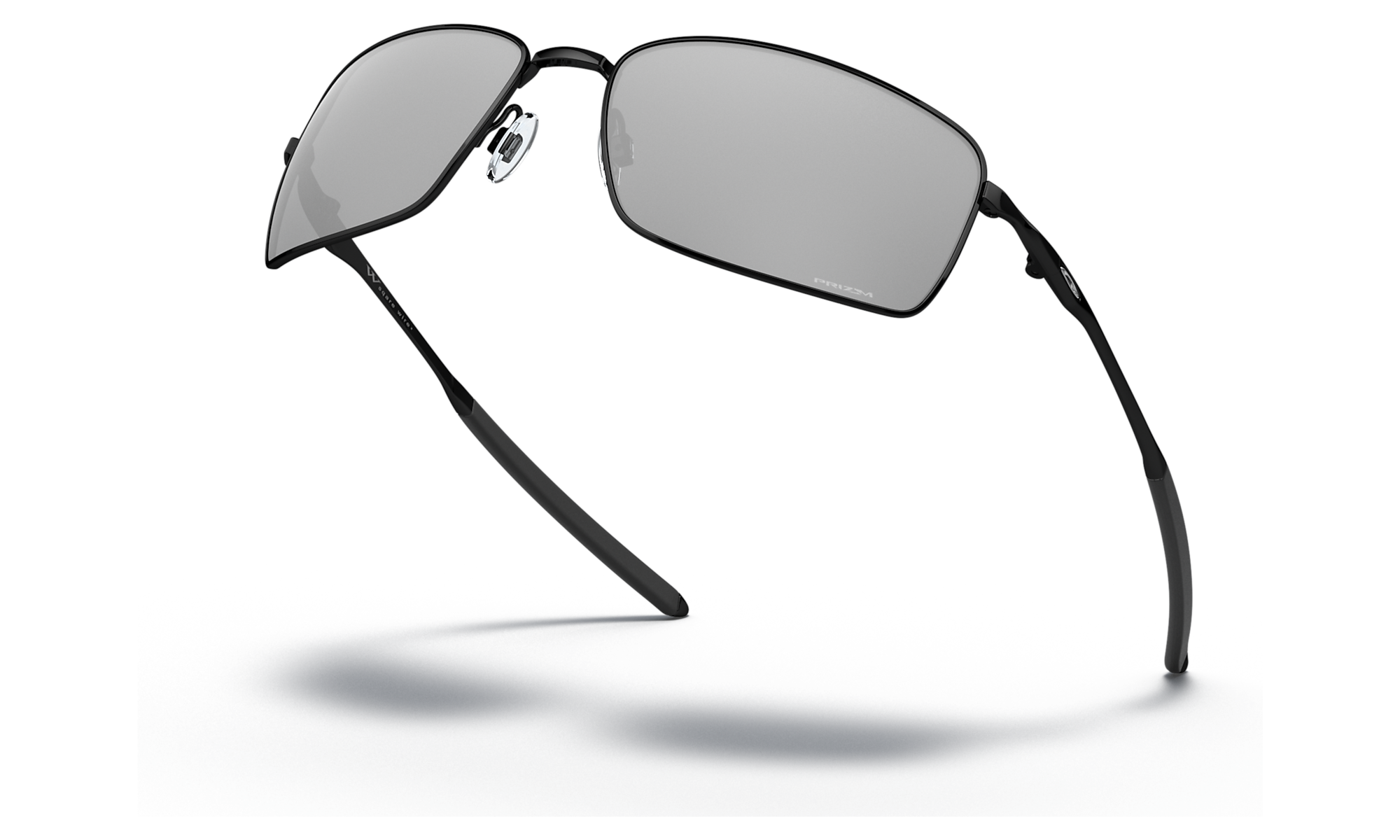Oakley Square Wire Polished Black W/ Prizm Black Sunglasses