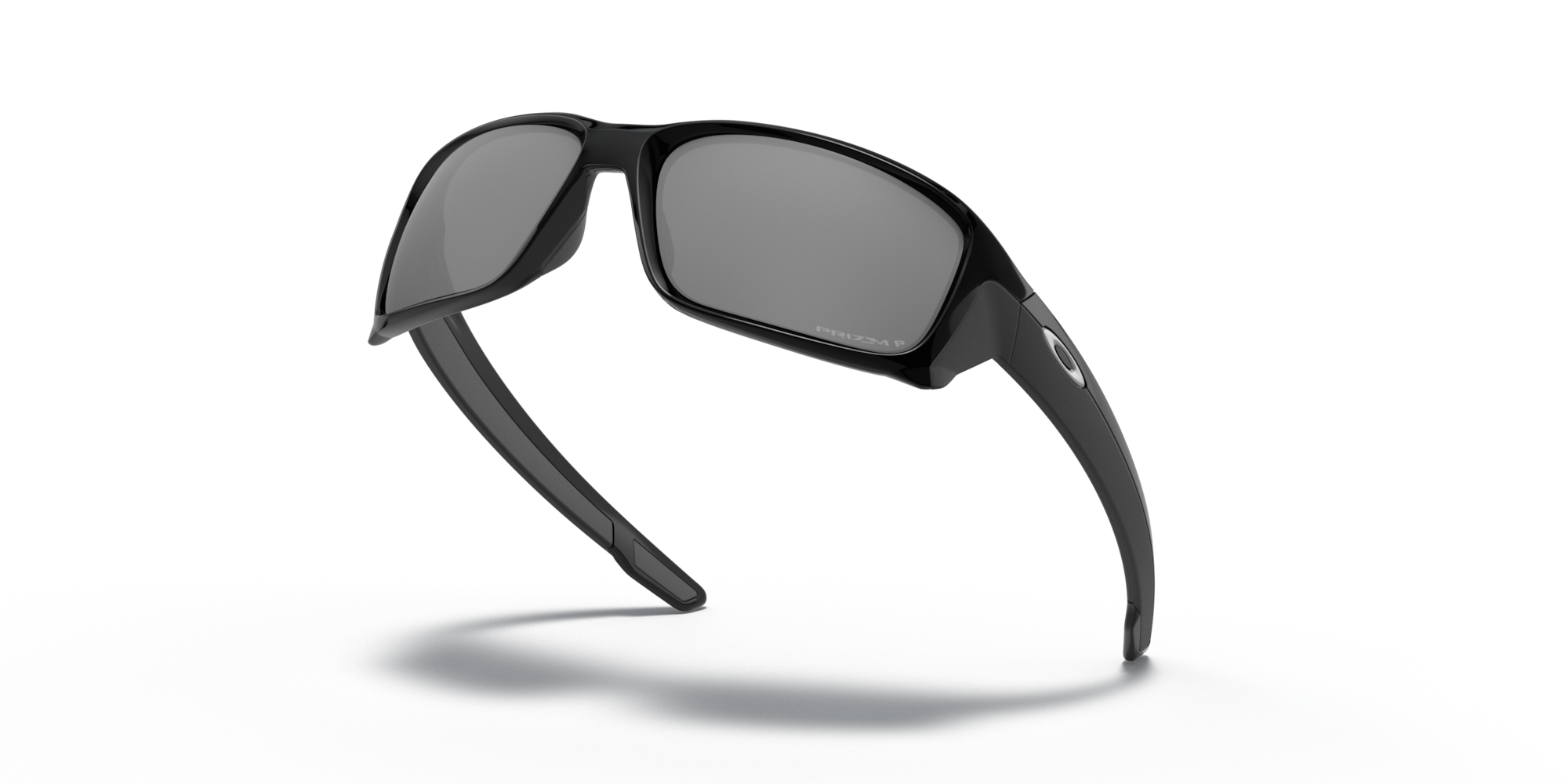 Oakley Strightlink Polished Black W/ Prizm Black Polarized Sunglasses