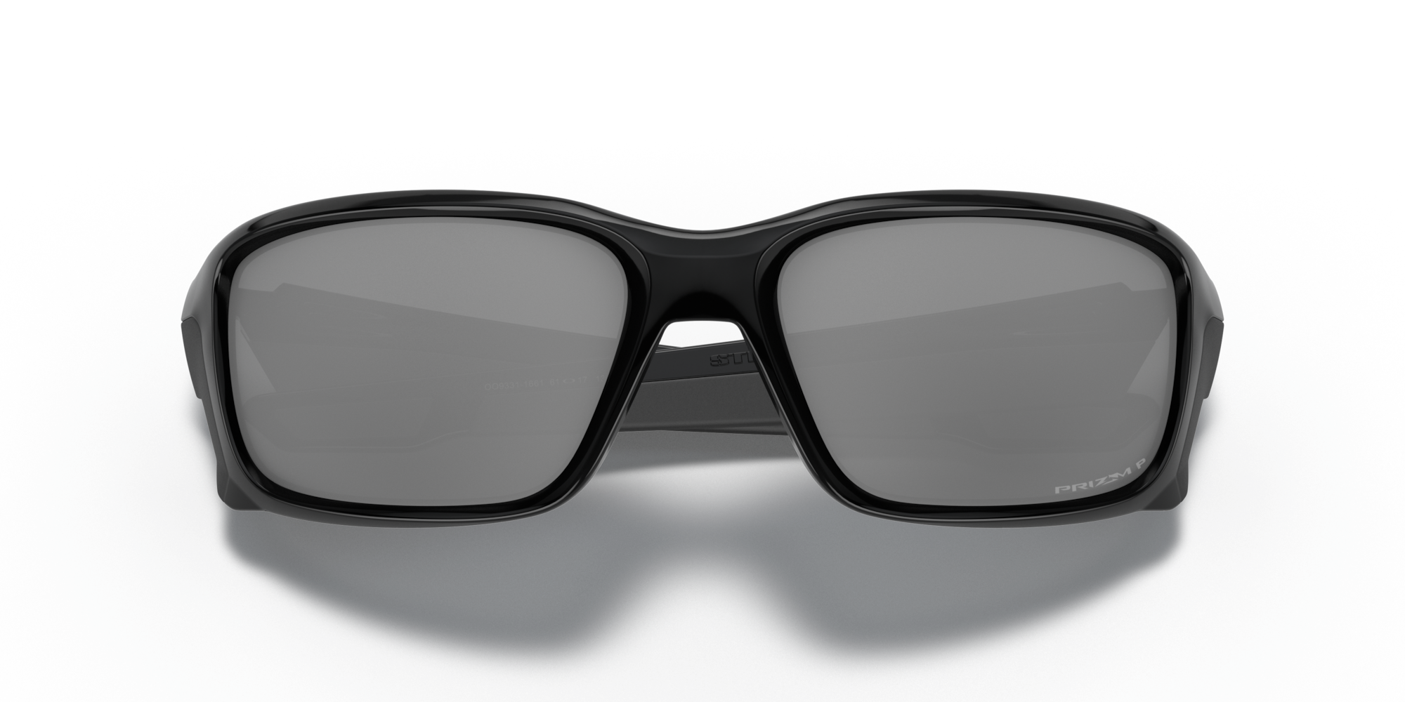 Oakley Strightlink Polished Black W/ Prizm Black Polarized Sunglasses