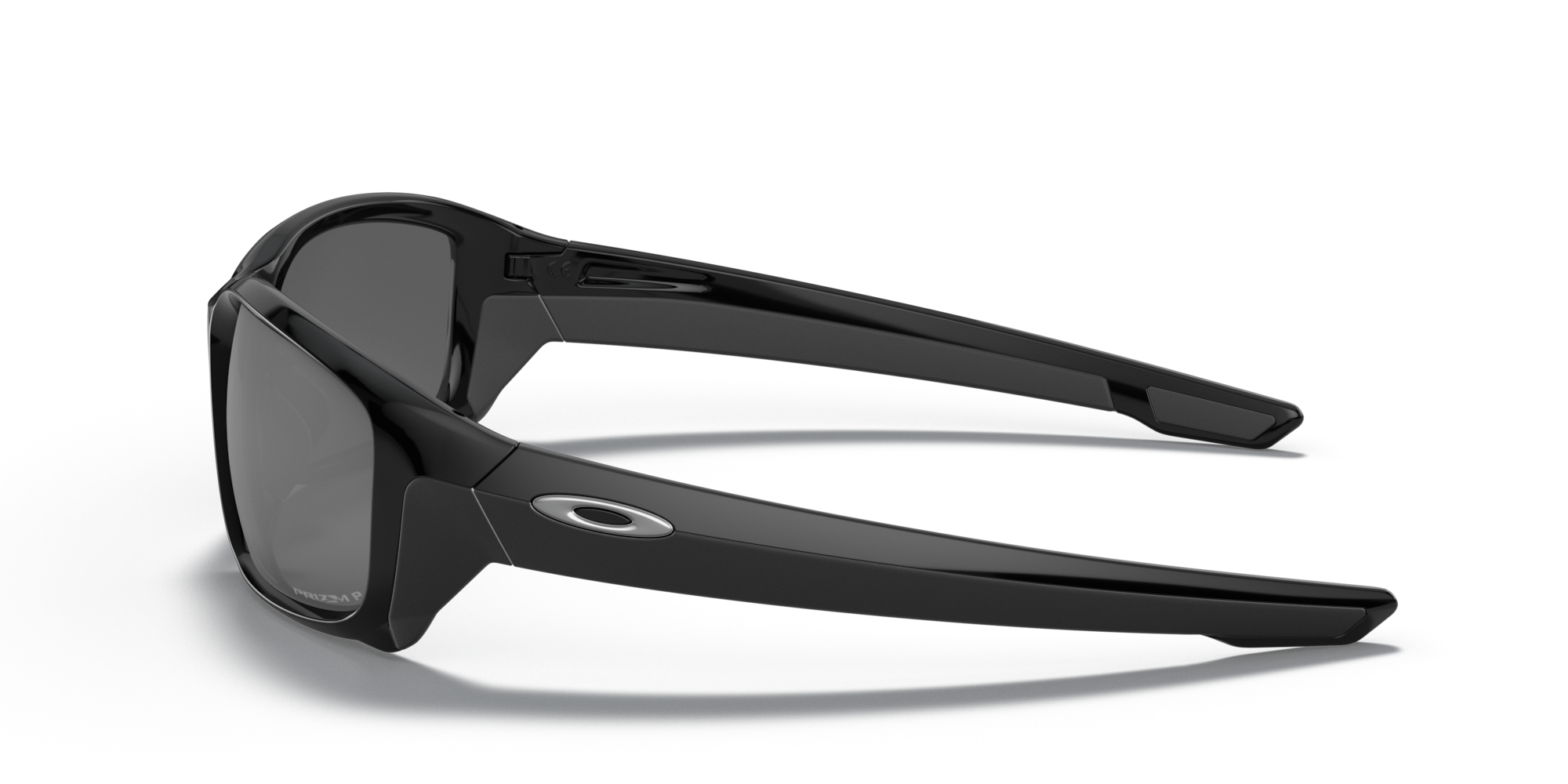 Oakley Strightlink Polished Black W/ Prizm Black Polarized Sunglasses