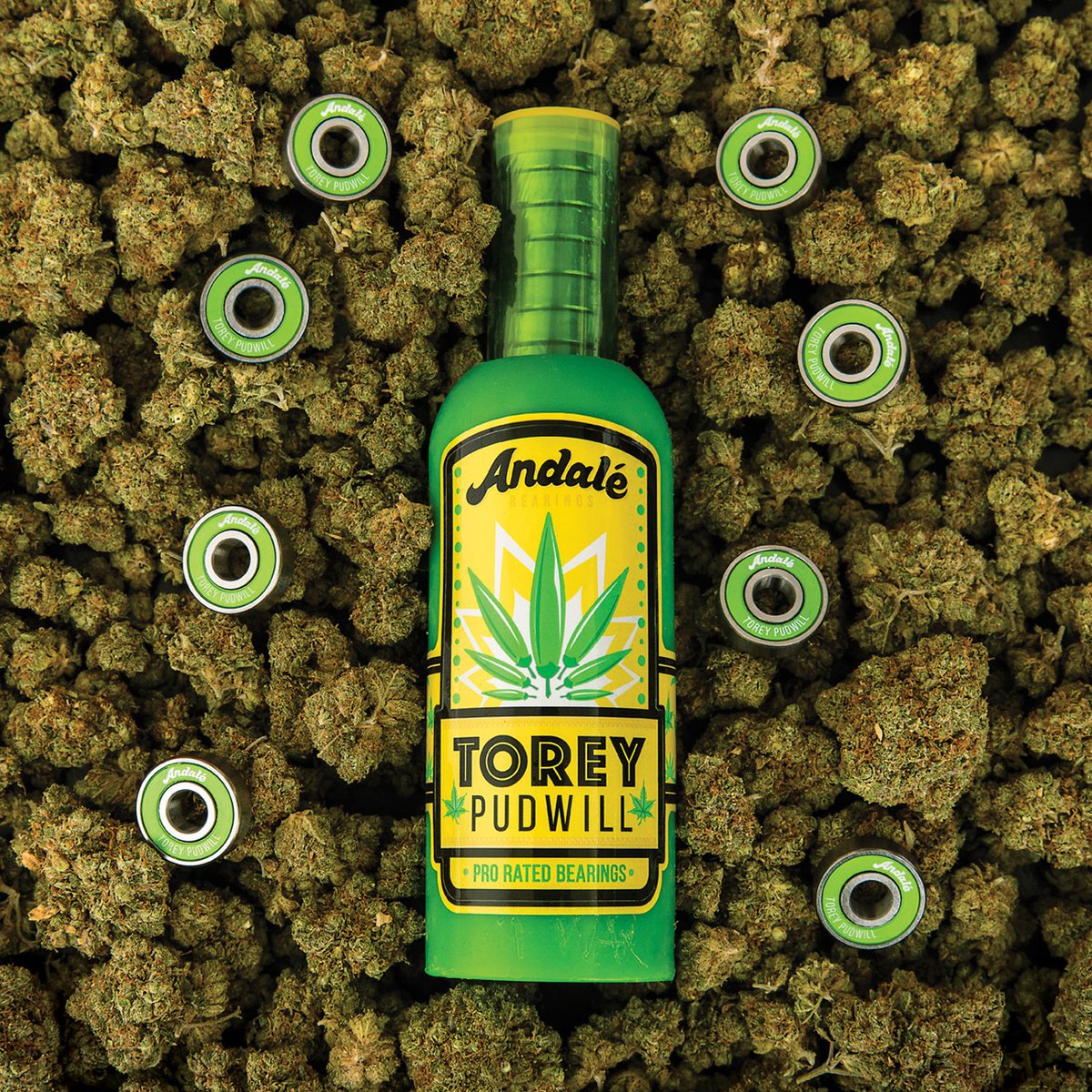 Andale Torey Pudwill Green Sauce Bearings And Wax
